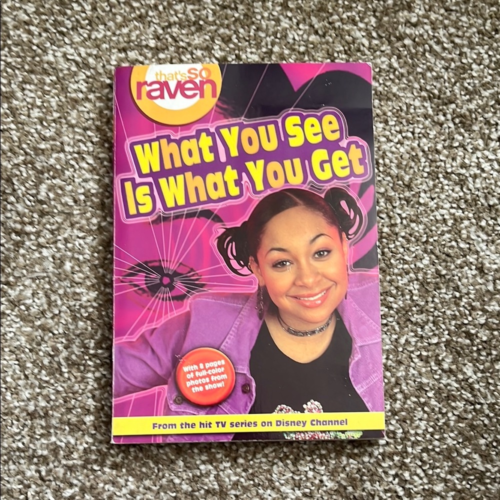 That's So Raven Book - Pink and Yellow Cover